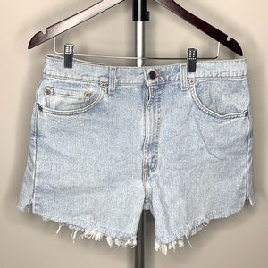 Vintage Levi 505 cut off shirts